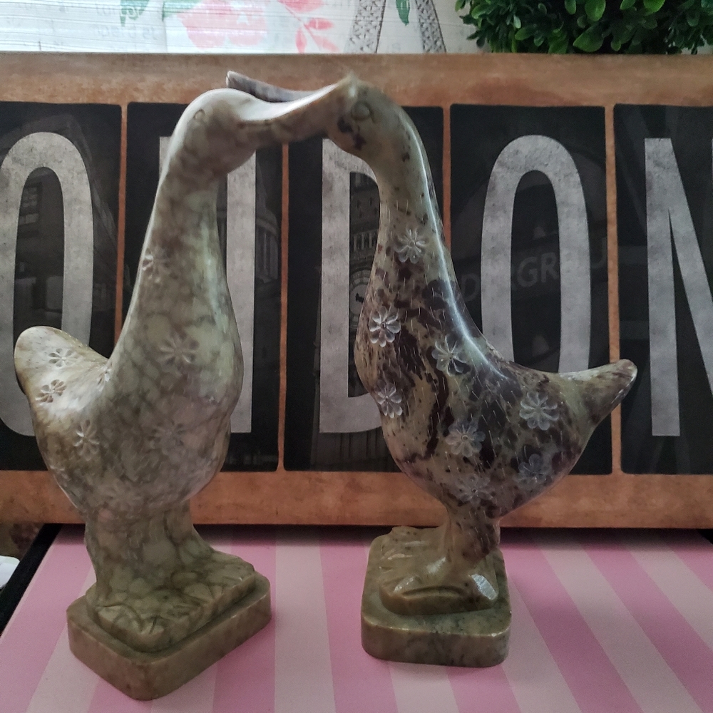 Marble Ducks--Sold - Picture 2 of 5